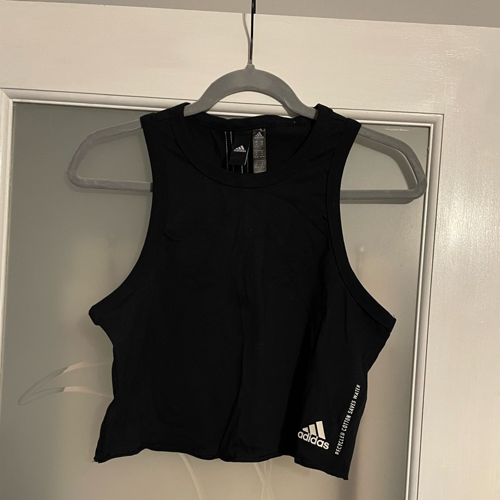 Adidas cropped tank